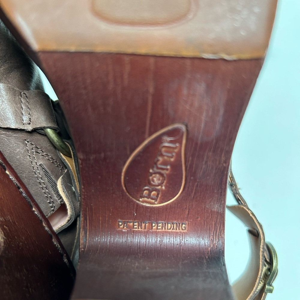 Born Women's Hudson Slingback Clog Chocolate - Size 10 - Picture 12 of 13
